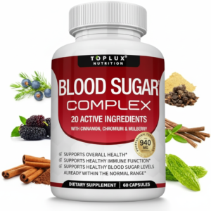 Blood Sugar Complex Toplux®, Cansado que tu azúcar te agote cada día.