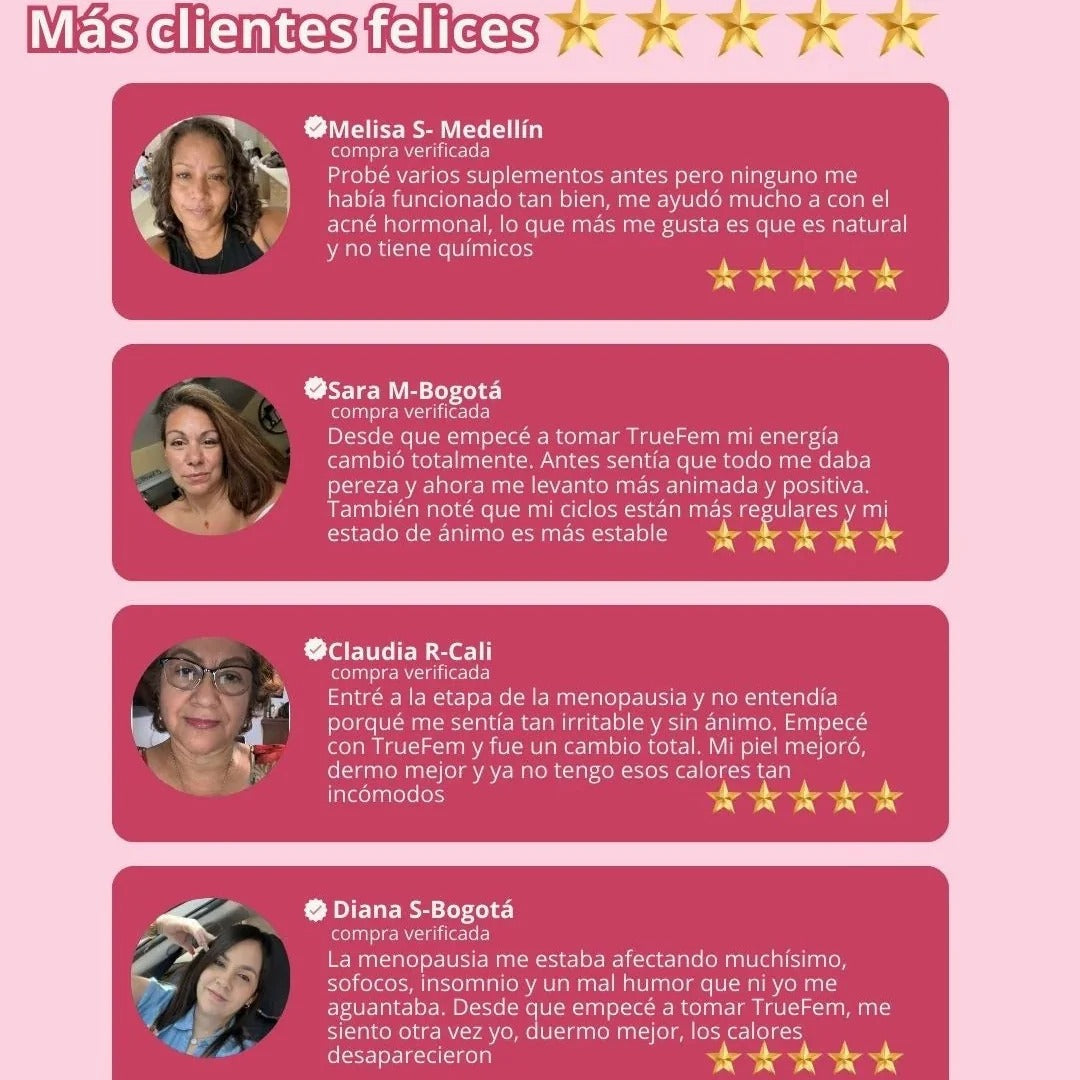 True Fem™ 13 en 1 Bienestar Femenino, disminuye tu acne hormonal y activa tu deseo desde hoy. - Imagen 6
