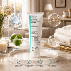 NIDA® Crema Hidratante Anti-Edad Coreana, empieza a cuidar tu piel desde hoy, obsequio sorpresa