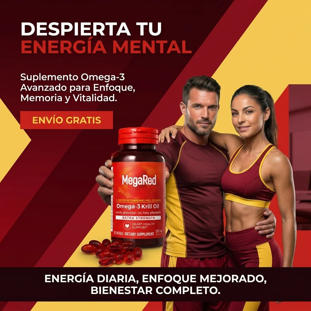 MegaRed® Omega-3 + Krill: Cuida tu corazón, mente y articulaciones ¡Empieza hoy! - Imagen 5