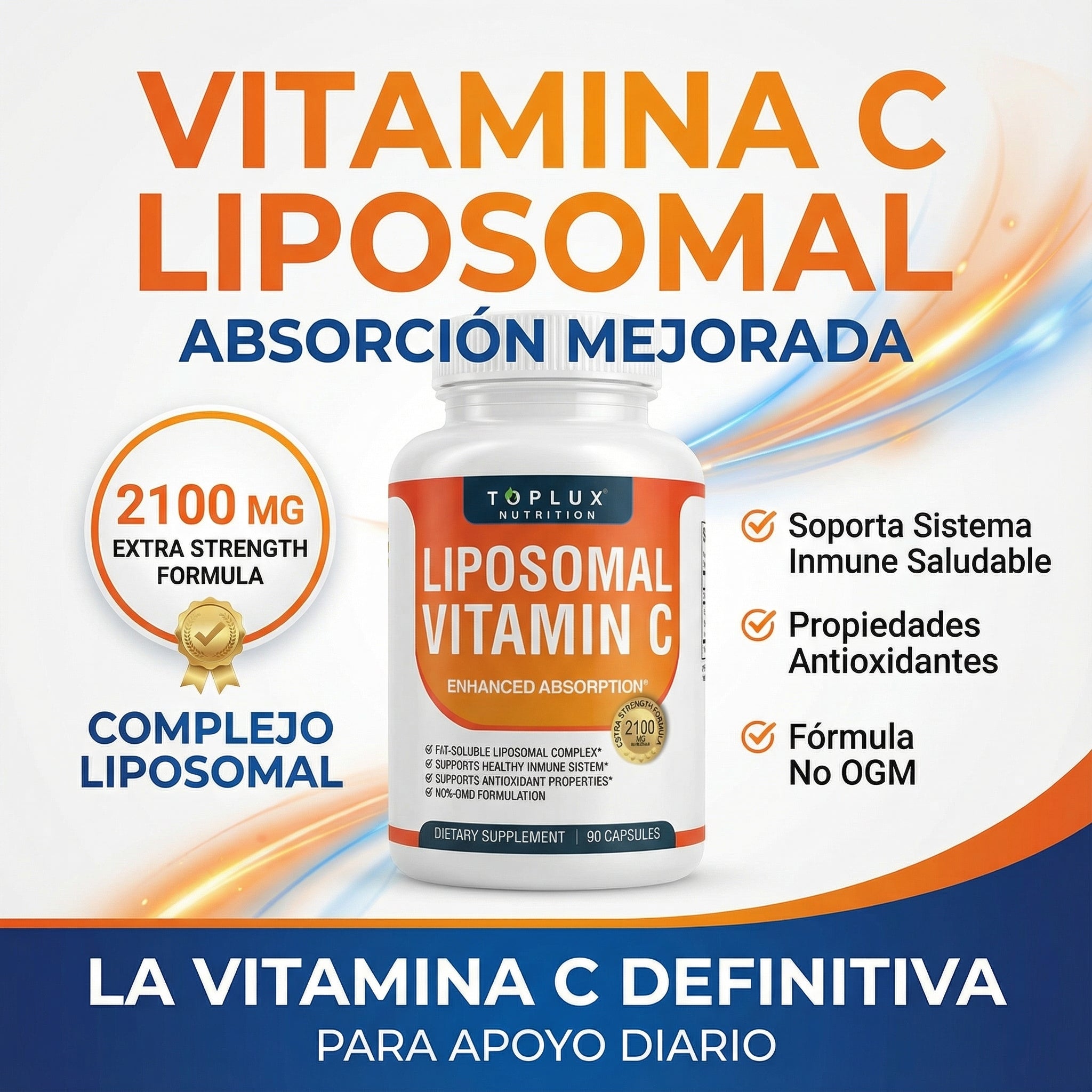 Vitamina C Liposomal 2100 mg Cuídate de enfermedades desde adentro - Imagen 5