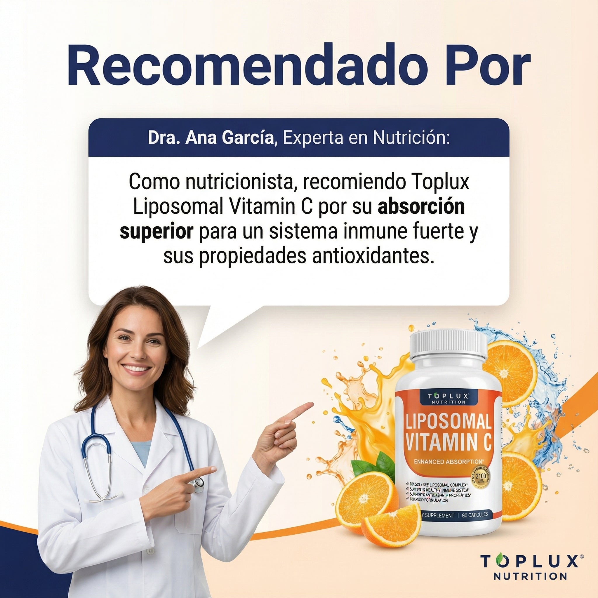 Vitamina C Liposomal 2100 mg Cuídate de enfermedades desde adentro - Imagen 4