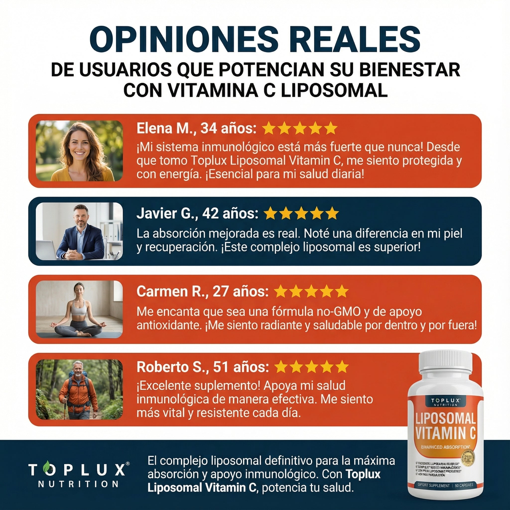 Vitamina C Liposomal 2100 mg Cuídate de enfermedades desde adentro - Imagen 3